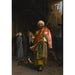 Reproduktion des Gemäldes Händler auf Wanderschaft in Kairo - Jean-Léon Gérôme