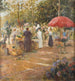 Blumenmarkt - Ekaterina Sergeevna ZarudnajaKavos — Ansicht des Kunstwerks