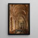 Kirche der Damen der Visitation in Warschau - Marcin Zaleski — gerahmtes Bild an der Wand