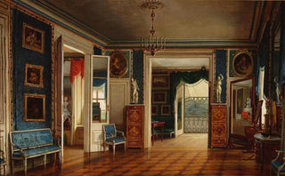 Marcin Zaleski - Interior of the royal bedroom in the Palace in azienki.webp