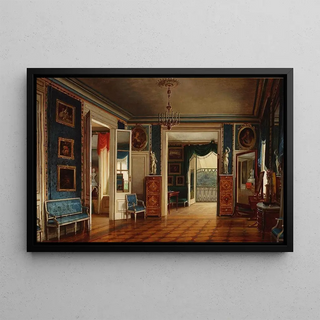 Marcin Zaleski - Interior of the royal bedroom in the Palace in azienki.webp