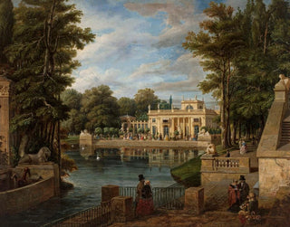 Marcin Zaleski - View of the azienki Palace in summer.webp