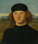 Portrait eines jungen Mannes, den man für Alvise de Franceschi hält - Marco Basaiti — Ansicht des Kunstwerks