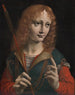 Portrait eines jungen Mannes als Heiliger Sebastian - Marco d'Oggiono — Ansicht des Kunstwerks