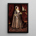 Magdalen Poultney, später Lady Aston - Marcus Gheeraerts der Ältere — gerahmtes Bild an der Wand
