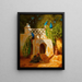 Moschee von Sidi Abdel Rahman - Marcus Waterman — gerahmtes Bild an der Wand