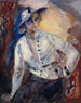 Portrait von Yvonne Printemps 1894-1977 Schauspielerin und Sängerin - Marguerite Barthélemy — Ansicht des Kunstwerks