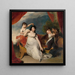 Maria Mathilda Bingham mit zwei ihrer Kinder - Sir Thomas Lawrence — Wandpräsentation des Kunstwerks
