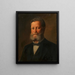 Portrait des Dr. Karl Lueger - Maria Beskiba — gerahmtes Bild an der Wand