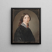 Charlotte Lotten Lindblad 1829–1912 Pianistin - Maria Röhl — gerahmtes Bild an der Wand