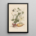 Dissertation über die Entstehung und die Transformationen der Insekten von Surinam Pl56 - Maria Sibylla Merian — gerahmtes Bild an der Wand