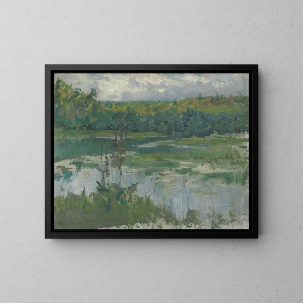 Ruisseau - Maria Yakunchikova — gerahmtes Bild an der Wand