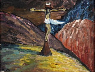 Golgatha - Marianne von Werefkin — Ansicht des Kunstwerks