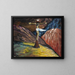 Golgatha - Marianne von Werefkin — gerahmtes Bild an der Wand