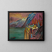 Abgrund - Marianne von Werefkin — gerahmtes Bild an der Wand