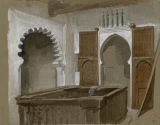 Mariano Fortuny Marsal - Nuestra casa en Tetun Our house in Tetouan.webp