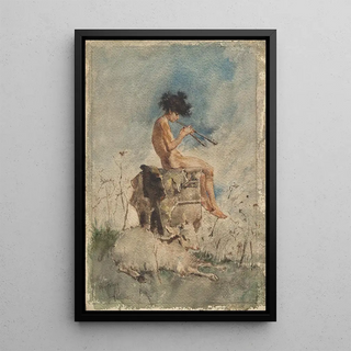 Mariano Fortuny Marsal - The Pipes of Pan.webp