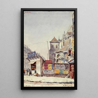 MarieDsir Bourgoin - Palissade autour de lglise SaintNicolas rue Raumur.webp