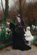 Der Garten der Patentante - Marie-François Firmin-Girard — Ansicht des Kunstwerks