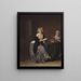 La Liseuse - Marie-Marc-Antoine Bilcoq — gerahmtes Bild an der Wand