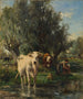 Vieh in einer Landschaft - Marie Dieterl — Ansicht des Kunstwerks