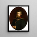 Portrait de Théophile Krebs - Marie Dürr Grossmann — gerahmtes Bild an der Wand