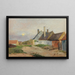Abend in der Bretagne - Marie Egner — gerahmtes Bild an der Wand