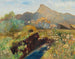 Endes des Sommers auf der Moorlandschaft von Salzburg in der Nähe des Untersbergs - Marie Egner — Ansicht des Kunstwerks