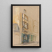 Hauspatrizierhaus in Wien - Marie Egner — gerahmtes Bild an der Wand