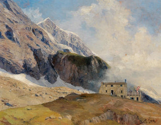 Marie Egner - View to the Mainzer Htte Hohen Tauern with Groen Wiesbachhorn in the background.webp