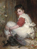 Auf der Schwelle - Marie Elizabeth Seymour Lucas — Ansicht des Kunstwerks