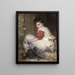 Auf der Schwelle - Marie Elizabeth Seymour Lucas — gerahmtes Bild an der Wand