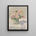 Rosen in Pastellfarben - Marie Olga Brand-Krieghammer — gerahmtes Bild an der Wand