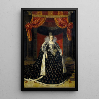Porträt von Marie de Médicis von Frans Pourbus dem Jüngeren