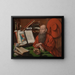 Saint Jérôme - Marinus van Reymerswaele — gerahmtes Bild an der Wand