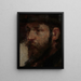 Portrait des Kunsthändlers E. J. van Wisselingh - Marinus van der Maarel — gerahmtes Bild an der Wand