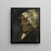 Pêcheuse - Marinus van der Maarel — gerahmtes Bild an der Wand