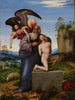 Der Opferung Isaaks - Mariotto Albertinelli — Ansicht des Kunstwerks