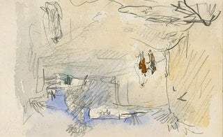 Marius Bauer - Straat met figuren in Biskra.webp
