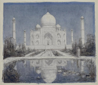 Taj Mahal im Mondschein - Marius Bauer — Ansicht des Kunstwerks
