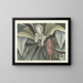 Bilder von Fischen, Schlangen, Insekten und anderen Tieren sowie einiger Pflanzen Pl080 - Mark Catesby — gerahmtes Bild an der Wand