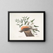 Der Amsel von Caroline, die Beifuß von Virginia - Mark Catesby — gerahmtes Bild an der Wand