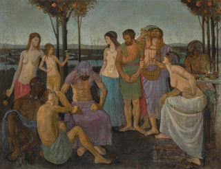 Allegorie - Mark Gertler — Ansicht des Kunstwerks