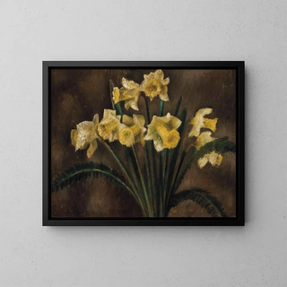 Jonquilles - Mark Gertler — gerahmtes Bild an der Wand
