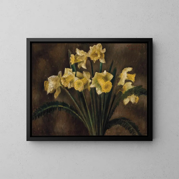 Jonquilles - Mark Gertler — gerahmtes Bild an der Wand