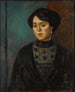 Portrait der Künstlerin Schwester Sophie - Mark Gertler — Ansicht des Kunstwerks