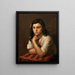 Portrait von May Berlinsky - Mark Gertler — gerahmtes Bild an der Wand