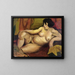 Nackt liegend - Mark Gertler — gerahmtes Bild an der Wand
