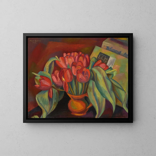 Mark Gertler - Still Life with Red Tulips.webp