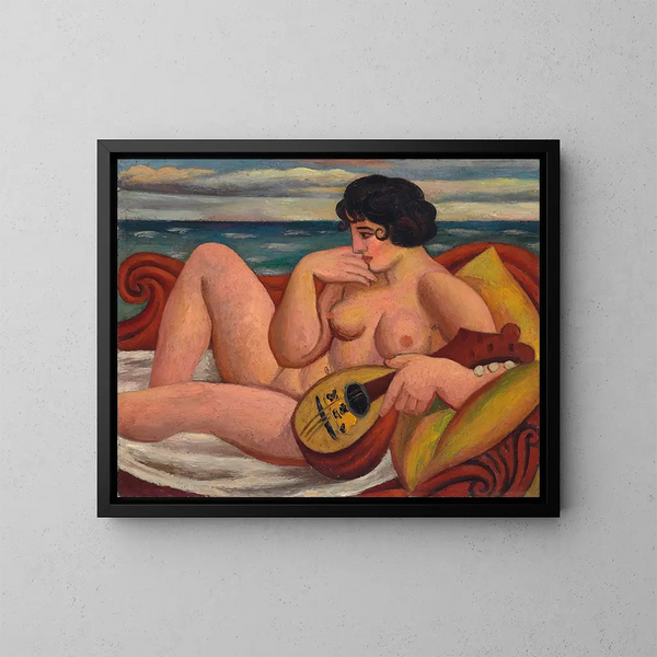 La Sonate - Mark Gertler — gerahmtes Bild an der Wand